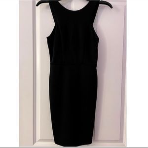 Simple Little Black Dress w/ back detailing